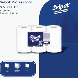 Selpak Professional Sensörlü Havlu 25 cm 175 metre- 6'lı