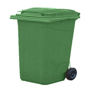 Plastik Çöp Konteynerı 120L Yeşil