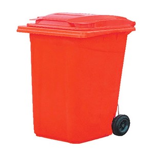 Plastik Çöp Konteynerı 120L Kırmızı