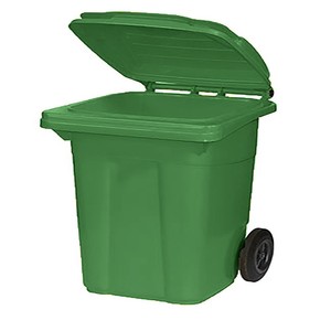  Plastik Çöp Konteynerı 80L Yeşil